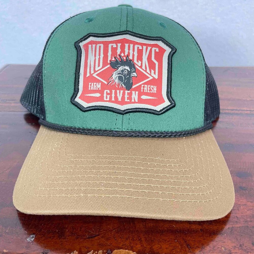 Lincoln Outfitters No Clucks Given Patch Adjustable Snapback Mesh Outdoor Cap